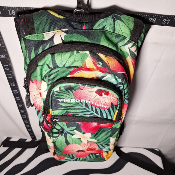 Vibedration Hydration Backpack w/o bladder - Tropical - Used main image 11